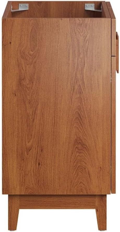 Modway EEI-6399-WAL Miles 24” Bathroom Vanity Cabinet (Sink Basin Not Included), Walnut