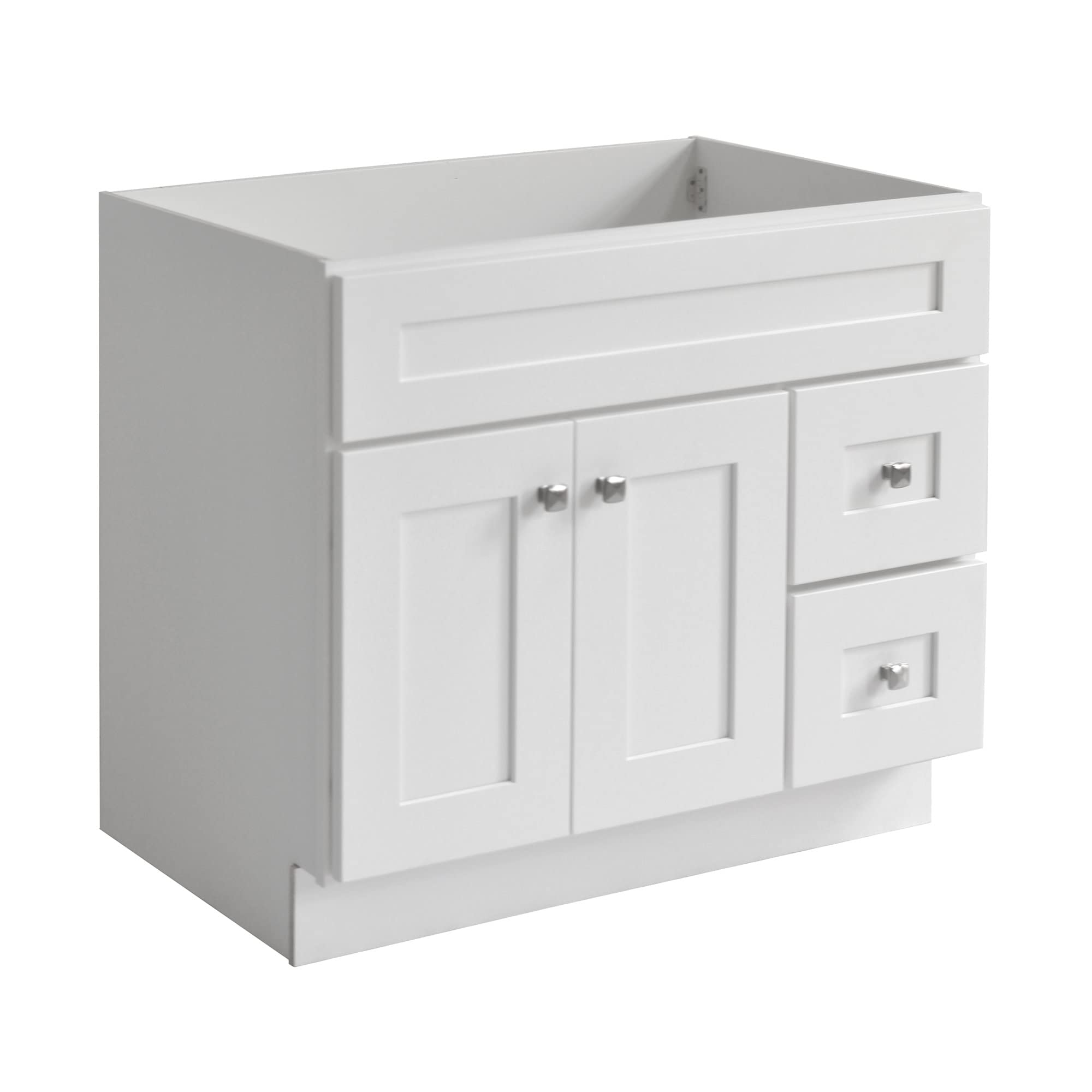 Design House Brookings 36 Inch Bathroom Vanity, Ready to Assemble, Solid Wood, Birch – Design House, 587139