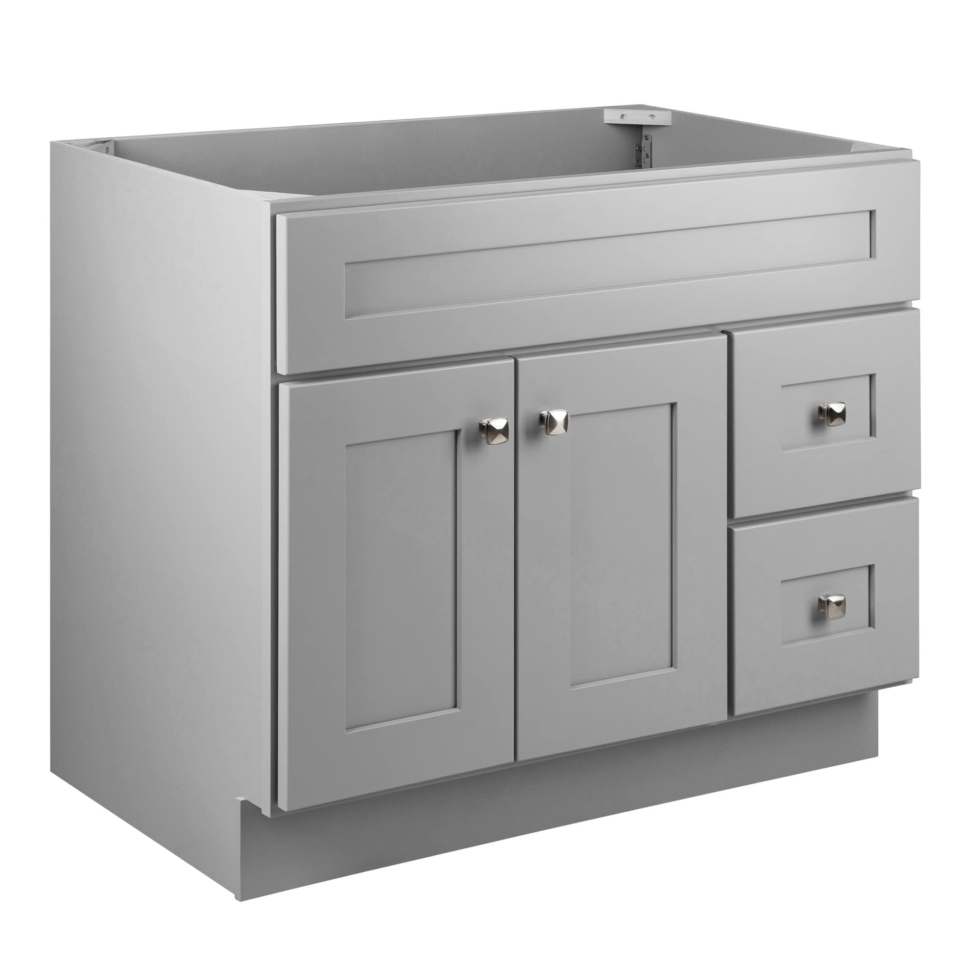 Design House Brookings 36 Inch Bathroom Vanity, Ready to Assemble, Solid Wood, Birch – Design House, 587139