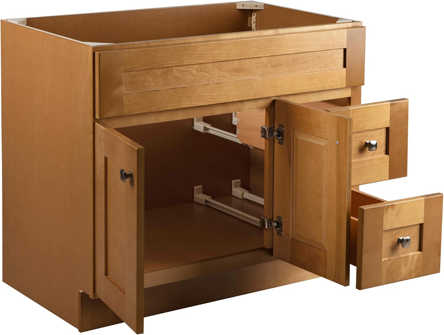 Design House Brookings 36 Inch Bathroom Vanity, Ready to Assemble, Solid Wood, Birch – Design House, 587139