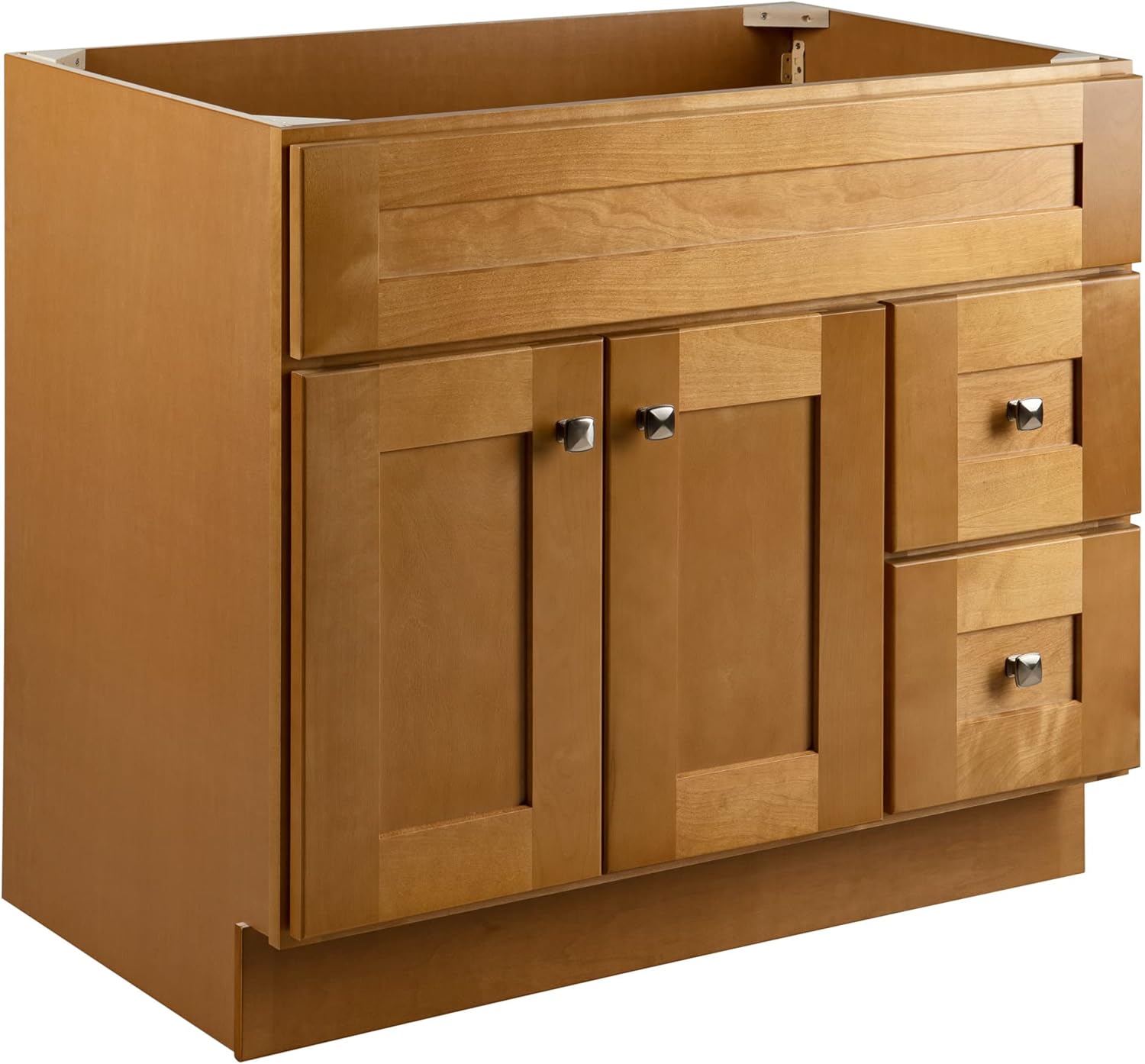 Design House Brookings 36 Inch Bathroom Vanity, Ready to Assemble, Solid Wood, Birch – Design House, 587139