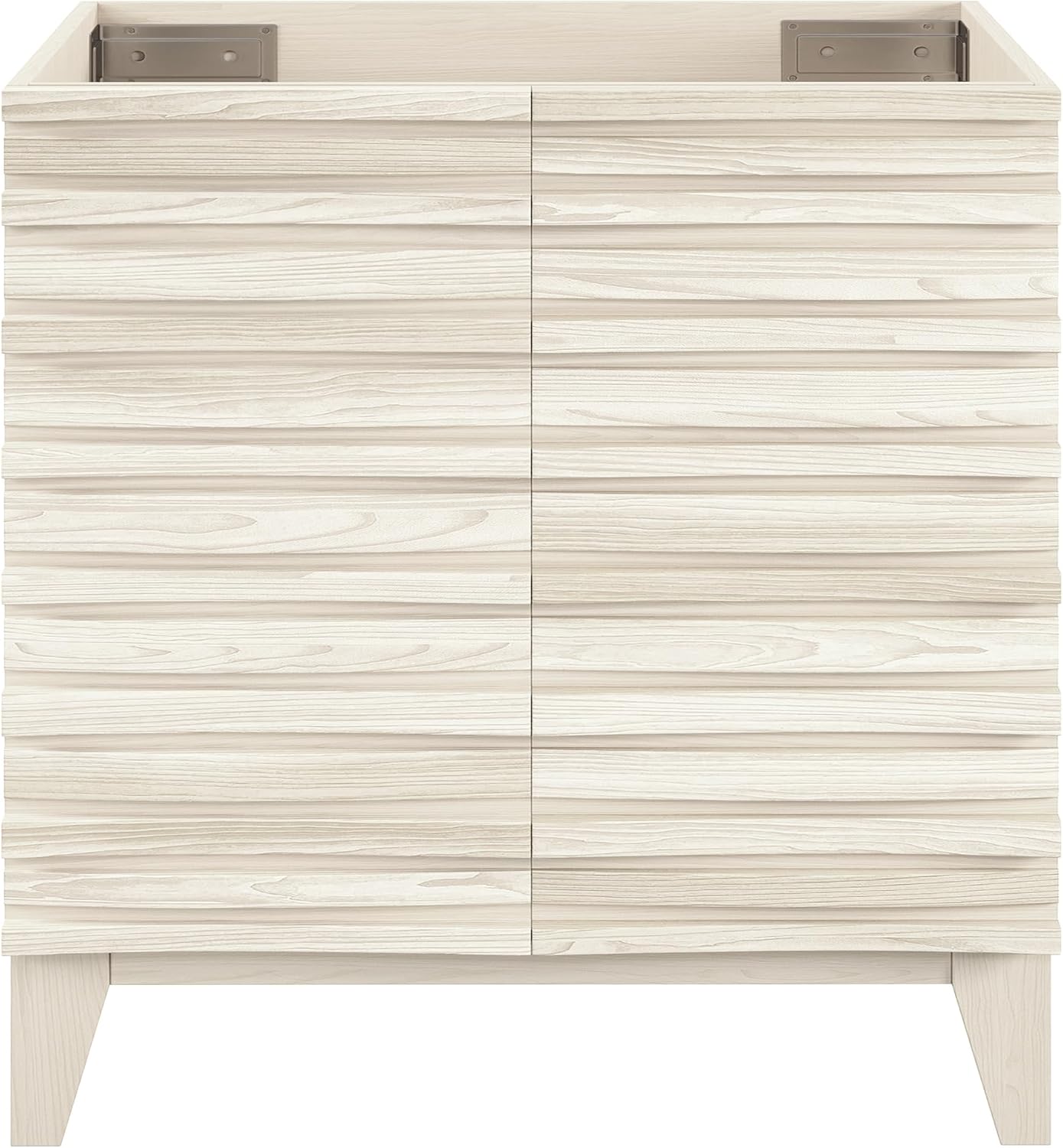 Swiss Madison Cascade 30" Freestanding Bathroom Vanity Cabinet Without Top in White Oak