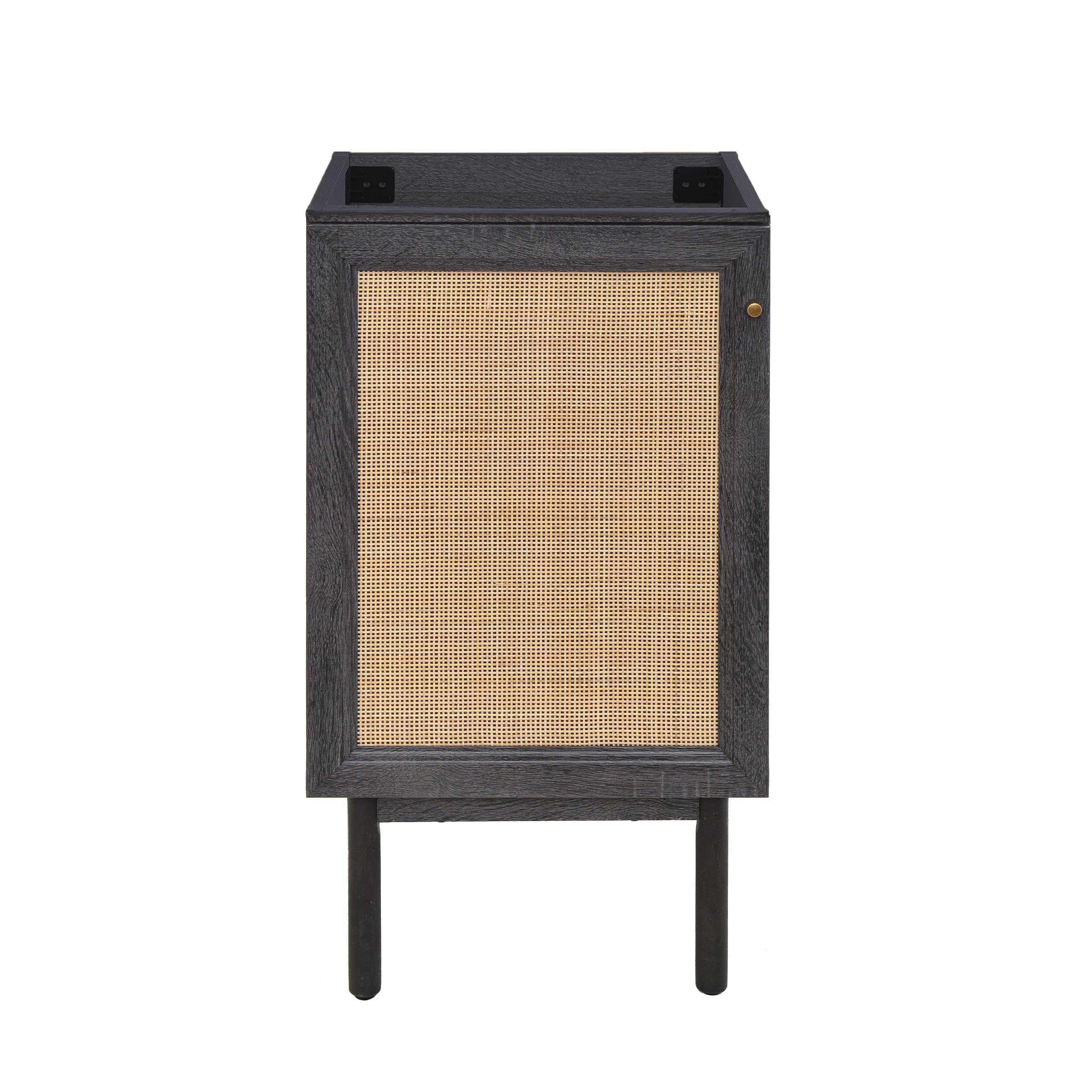 Swiss Madison Classe 24" Bathroom Vanity in Dark Walnut Cabinet Only Bath Sink Cabinet Sink Included