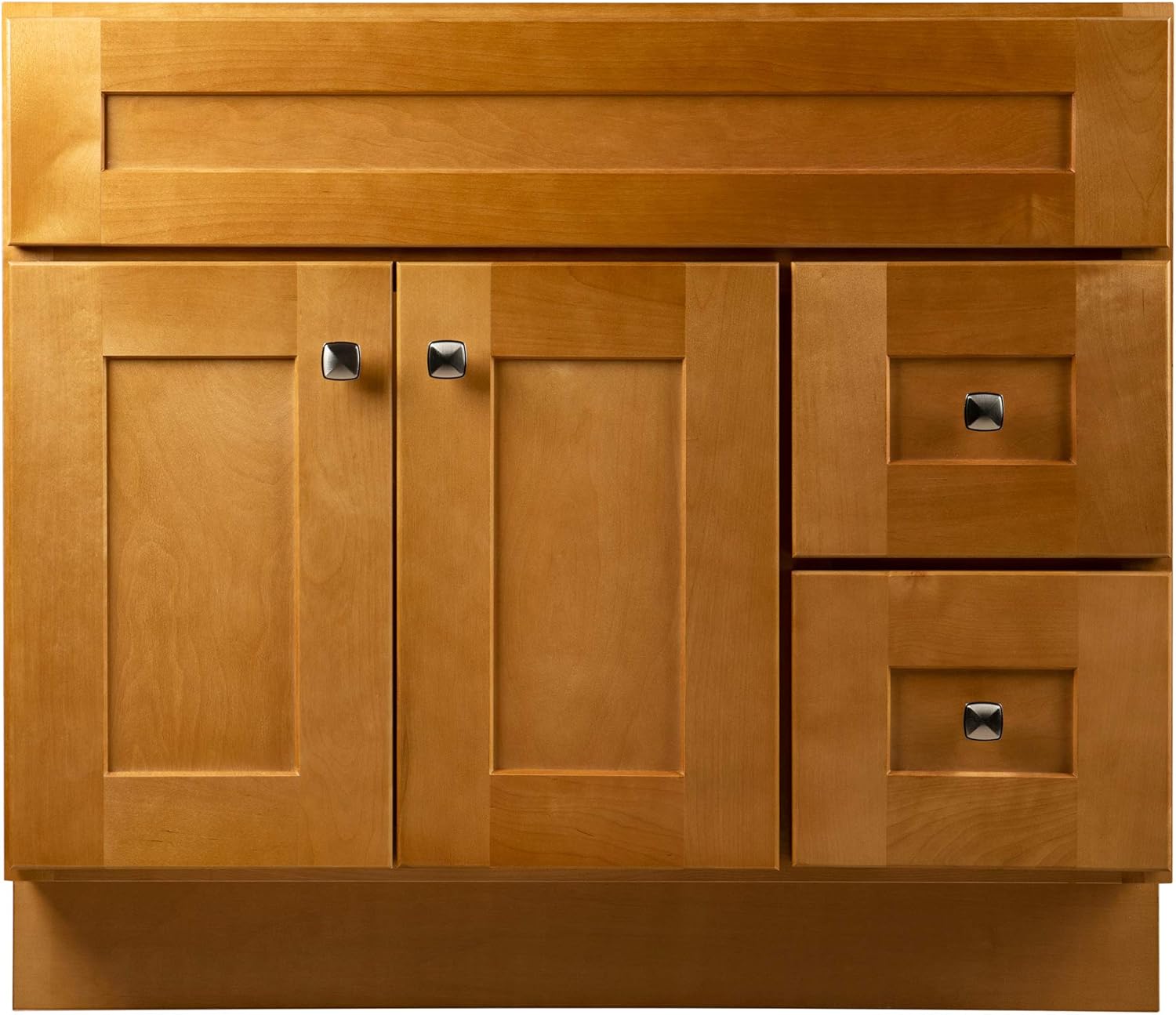 Design House Brookings 36 Inch Bathroom Vanity, Ready to Assemble, Solid Wood, Birch – Design House, 587139